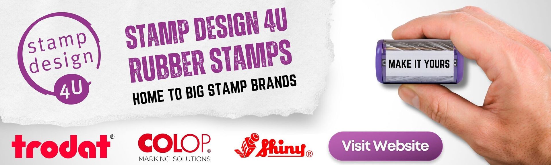 Stamp Design 4U Banner